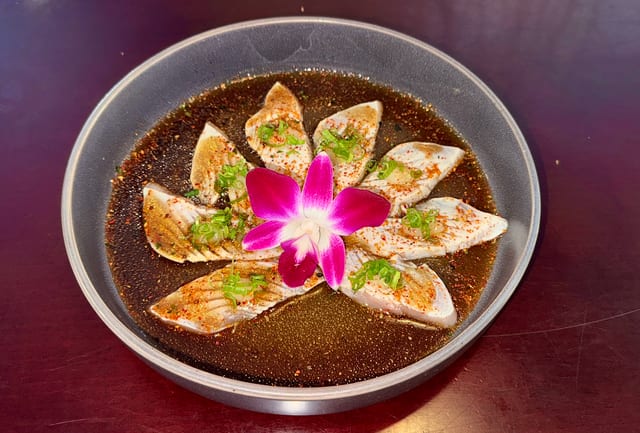 White Tuna Tataki.