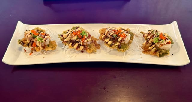 Shiso Scallop.